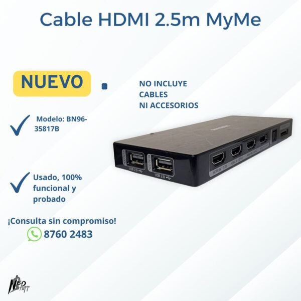 📺 Samsung One Connect Mini Box | Caja de Conexiones BN96-35817B | Grado B Funcional 📺