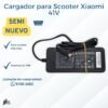 🛴 Cargador Scooter Xiaomi 41V 1.74A (70W) | ¡Carga Segura y Rápida! | Grado A 🛴