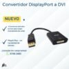 🖥️ Convertidor DisplayPort a DVI | Bañado en Oro | BENFEI | Grado A 🖥️