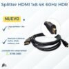 1 📸 Cable Micro HDMI a HDMI (1.8m) | ¡4K para Cámaras y Tablets! | Grado A 📸