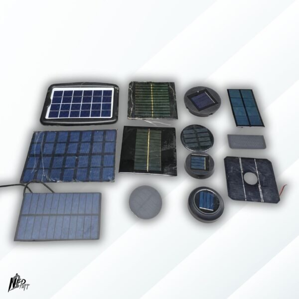 10 Lote Mini Panel Solar DIY