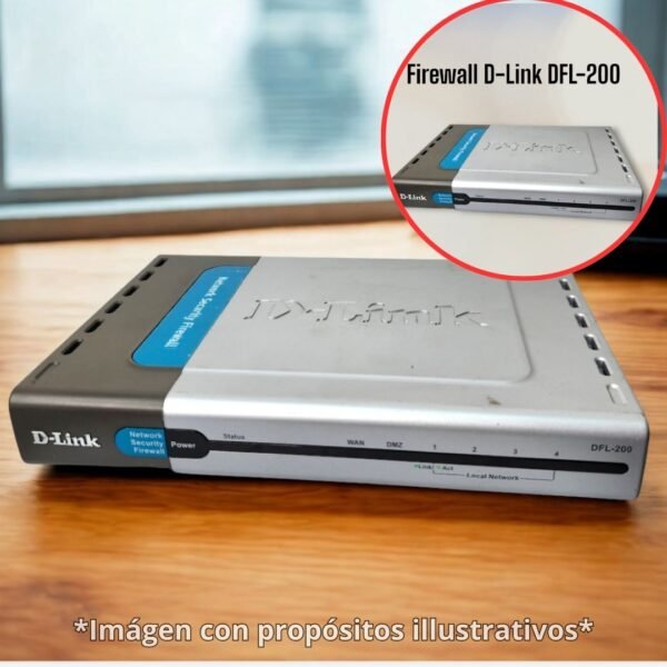 2 🔒 Firewall D-Link DFL-200 | Servidor VPN | ¡Seguridad para Negocios! | Grado B 🔒
