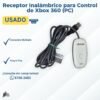 🎮 Receptor Inalámbrico para Control de Xbox 360 (PC) | ¡Juega sin Cables! | Grado B 🎮