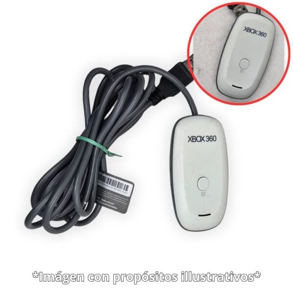 🎮 Receptor Inalámbrico para Control de Xbox 360 (PC) | ¡Juega sin Cables! | Grado B 🎮