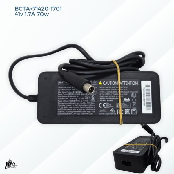 🛴 Cargador Scooter Xiaomi 41V 1.74A (70W) | ¡Carga Segura y Rápida! | Grado A 🛴