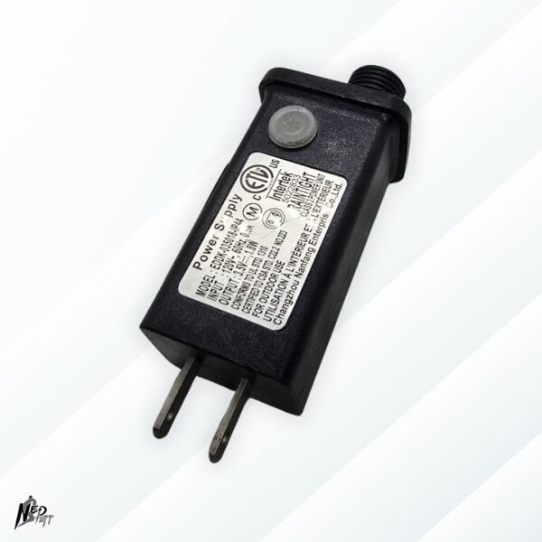 💡 Adaptador de Corriente para Luces LED 3.5V 0.5A | Conector de Rosca | Grado A 💡