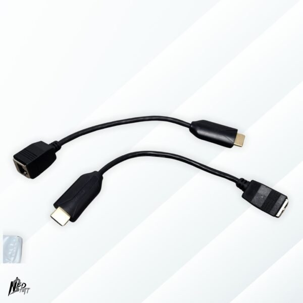 📡 Kit Extensor HDMI por Cable de Red (RJ45) | ¡Larga Distancia! | Grado A 📡