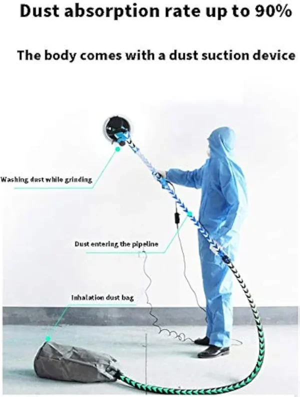 Lijadora Telescópica Succión Polvo