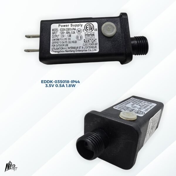 Adaptador 3.5V Luces LED Rosca