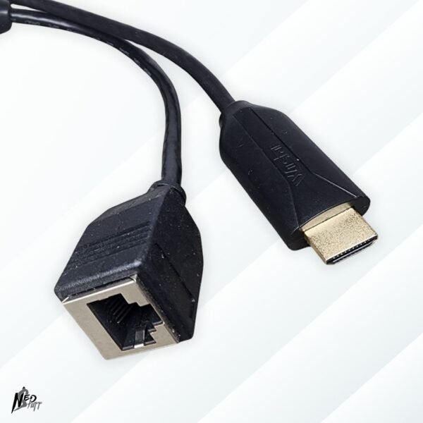 📡 Kit Extensor HDMI por Cable de Red (RJ45) | ¡Larga Distancia! | Grado A 📡