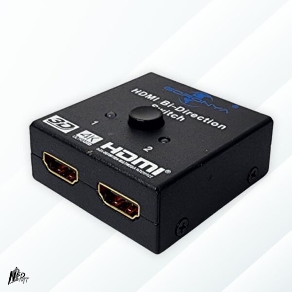 🎮 Switch HDMI 2x1 (4K) | Conecta 2 Consolas/PC a 1 Monitor | Grado A 🎮