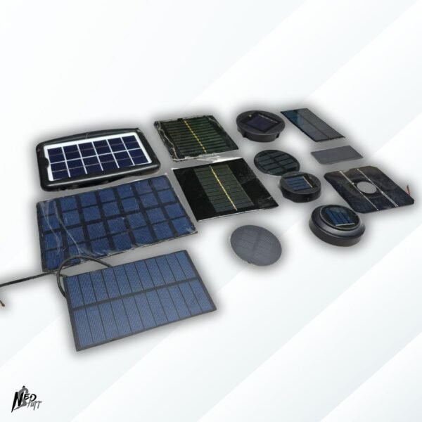 8 ⚡ Lote de Mini Paneles Solares (10+ Unidades) | ¡Para Proyectos Electrónicos DIY! | Grado C ⚡