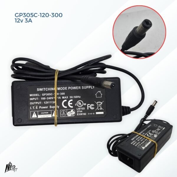 🔌 Adaptadores Genéricos 12V DC | ¡Amplia Gama de Amperajes! (1A a 6A) | Grado A 🔌