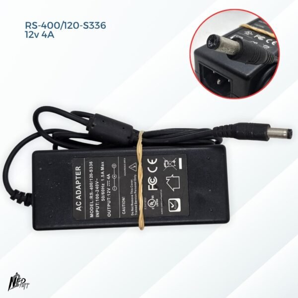 🔌 Adaptadores Genéricos 12V DC | ¡Amplia Gama de Amperajes! (1A a 6A) | Grado A 🔌