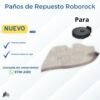 LIQ023 ✨ Paños de Repuesto Originales Roborock | ¡Mopa de Microfibra Nueva! | Grado A ✨