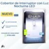 💡 Cobertor de Interruptor SNAP POWER | ¡Luz Nocturna LED Incorporada! | Grado A 💡