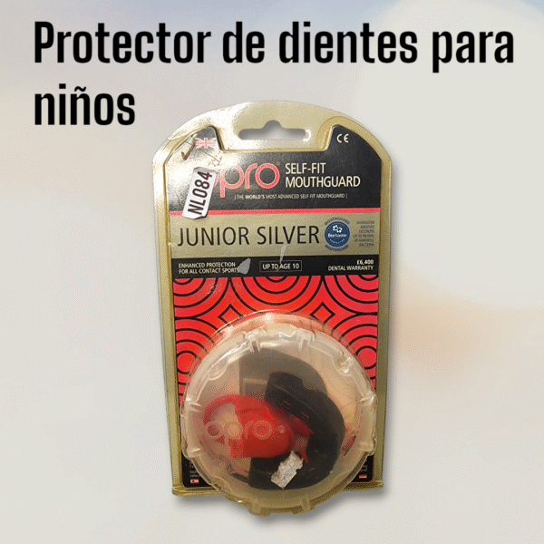 🥊 Protector Bucal OPRO Junior Silver | ¡Máxima Protección Deportiva para Niños! | Grado A 🥊