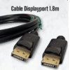 🖥️ Cable DisplayPort a DisplayPort (1.8m) | ¡4K y Alta Tasa de Refresco! | Grado A 🖥️