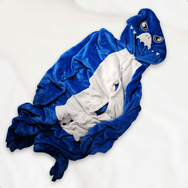 🦈 Pijama Kigurumi de Tiburón Talla L | ¡Disfrázate y Descansa! | Grado A 🦈