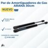 ⚙️ Par Amortiguadores de Gas ARANA 30cm | ¡Uso Versátil para Capotas/Cajuelas! | Grado A ⚙️