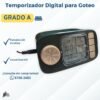 🌿 ¡Automatiza tu Riego! Temporizador Digital para Goteo | Grado A + Adaptador 🔥