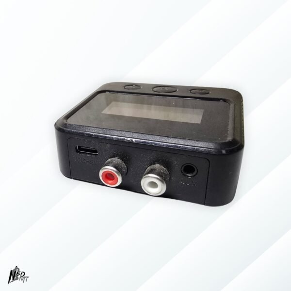 2 📻 Receptor Bluetooth con Pantalla LCD (USB 5V) | ¡Audio Inalámbrico para Carro/Casa! | Grado B 📻