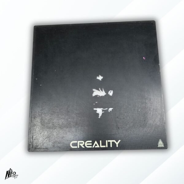 3 🖨️ Cama de Vidrio Creality (23x23cm) | ¡Detalle Estético, 100% Funcional! | Grado B 🖨️