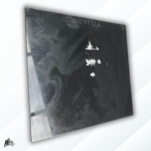 4 🖨️ Cama de Vidrio Creality (23x23cm) | ¡Detalle Estético, 100% Funcional! | Grado B 🖨️