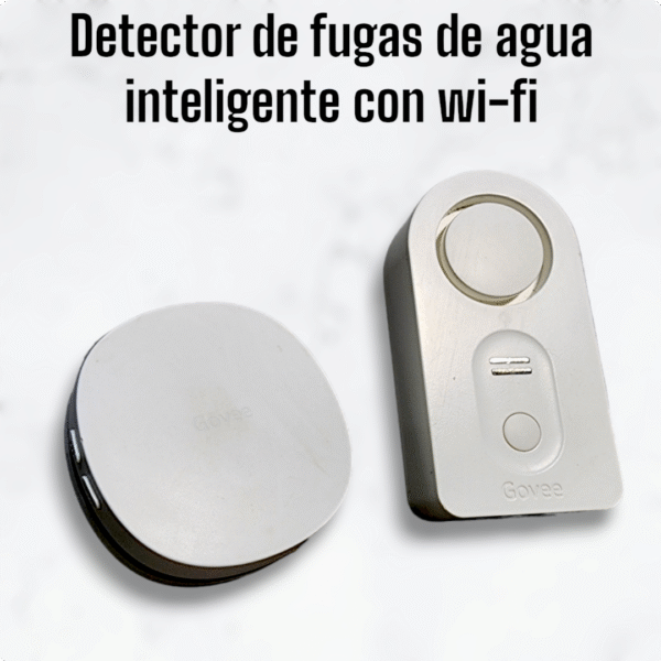 💧 Detector de Fugas de Agua Govee Smart (Wi-Fi) | ¡Alerta Instantánea al Celular! | Grado A 💧