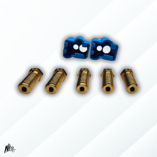 📦 Kit Esencial 5 Boquillas 0.4mm + 2 Fundas Silicón | ¡Stock de Repuestos! | Grado A 🔥