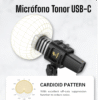 🎙️ Micrófono TONOR Condenser USB-C | ¡Kit Streaming, Gaming y Podcast! | Grado A 🎙️