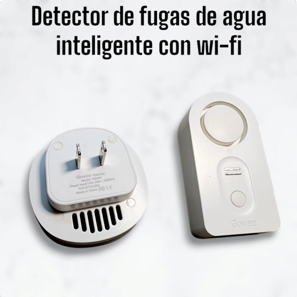 💧 Detector de Fugas de Agua Govee Smart (Wi-Fi) | ¡Alerta Instantánea al Celular! | Grado A 💧