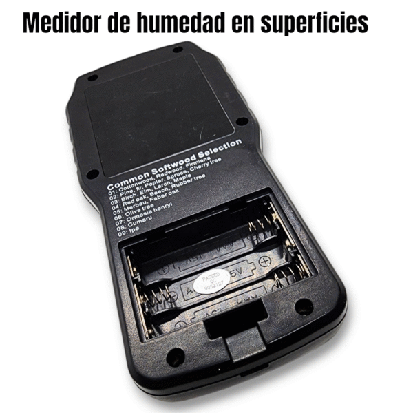 📐 Medidor Digital de Humedad en Superficies HUEPAR | ¡Sin Pines, Uso Profesional! | Grado A 📐