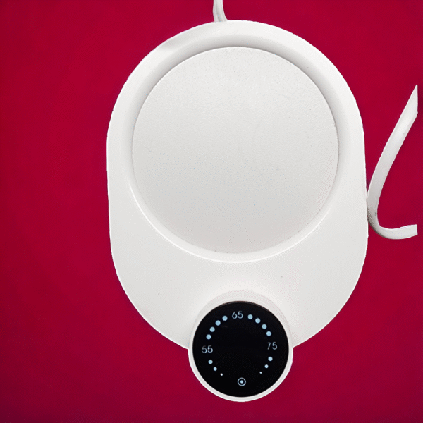 ☕ Calentador de Tazas Digital de Escritorio | 55°C - 65°C | ¡Grado B Usado! ☕