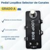 2 Pedal LoopBox Selector de Canales | Control Total & True Bypass | ¡Grado A! ✨