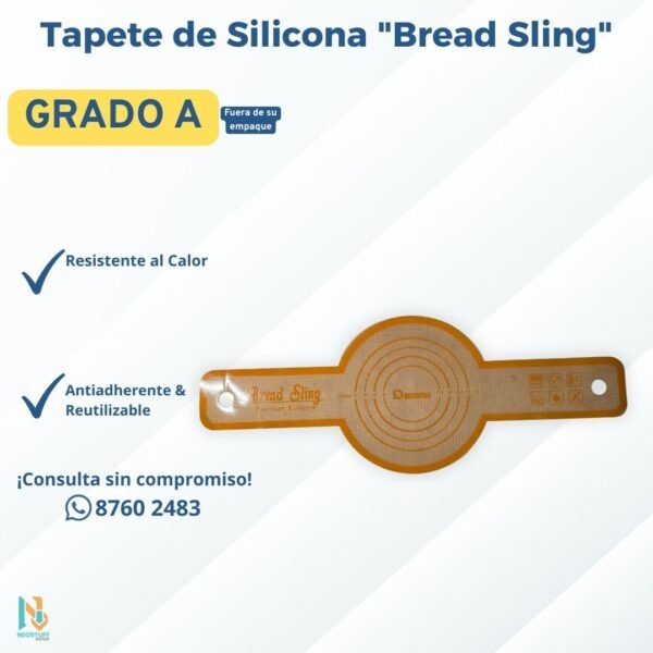 2 🥖 Tapete de Silicona "Bread Sling" | Eslinga para Hornear Pan Artesanal | ¡Nuevo! ✨