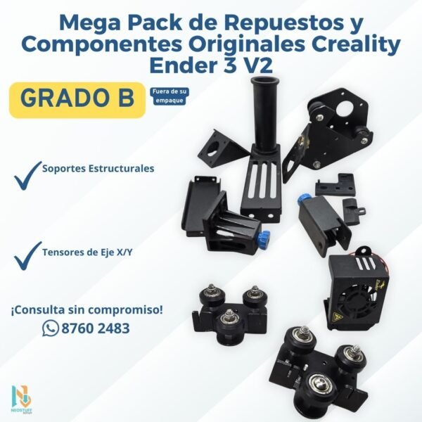 2 Repuestos Creality Ender 3 V2