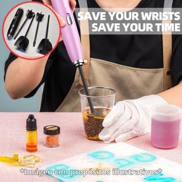 3 🎨 Mezclador de Resina Inalámbrico ISTOYO Pro | ¡Nuevo en Caja Abierta! ✨