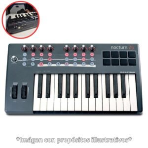 3 Controlador MIDI Novation Nocturn 25