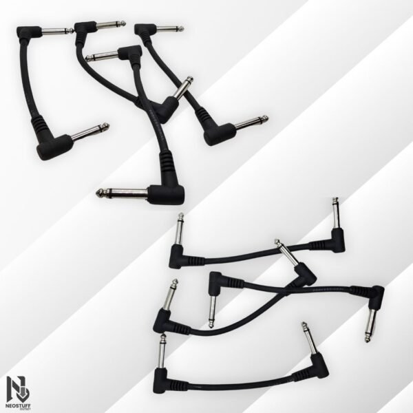 🎸 Cable de Conexión (Patch Cable) para Pedales | ¡Silencioso y Profesional! | Grado A ✨