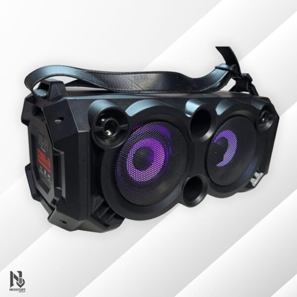 🔊 Parlante Inalámbrico Argom Slambox LED | Potencia Portátil | Grado B 🎶