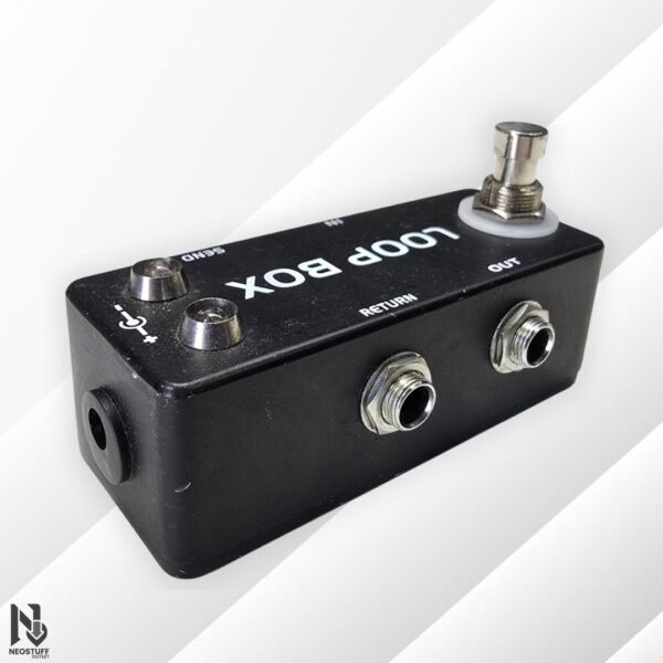 6 Pedal LoopBox Selector de Canales | Control Total & True Bypass | ¡Grado A! ✨