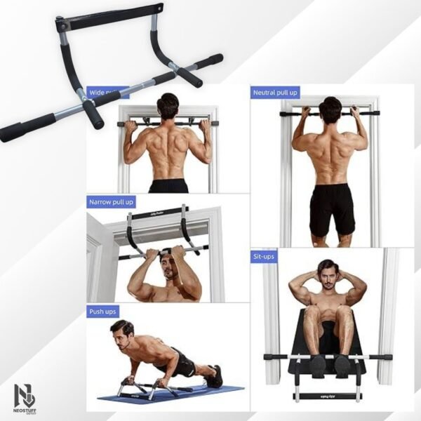 🏋️ Barra de Dominadas Ally Peaks para Puerta | Acero Reforzado | ¡Nueva! ✨