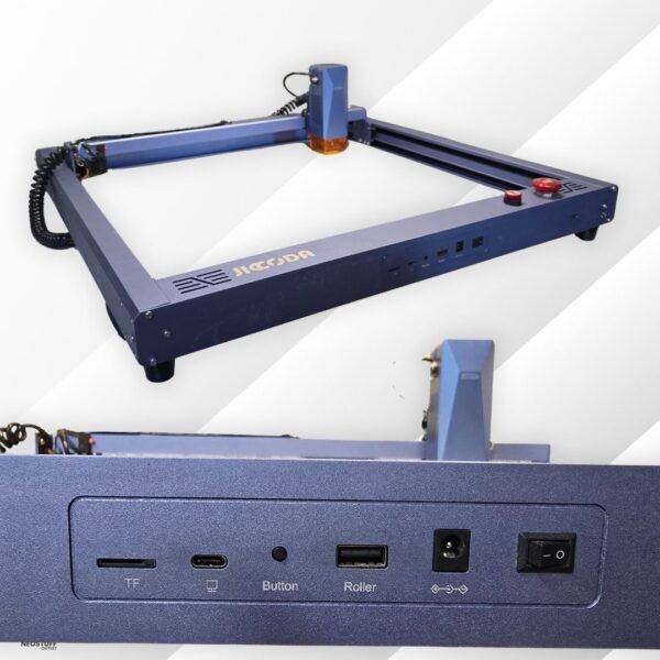8 🏗️ Grabadora y Cortadora Láser Jiccoda L1 10W | Kit Completo con Base Panal | ¡Excelente Estado! ✨