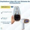 2 ✨ Depiladora Láser IPL con Sistema de Enfriamiento | 999,900+ Flashes | Grado A 🌸