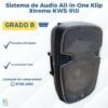 🔊 Sistema de Audio All-in-One Klip Xtreme KWS-910 | Potencia 200W RMS | Grado B 🎶