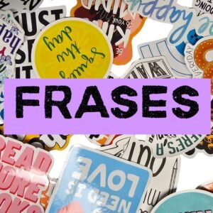 1 Stickers Frases