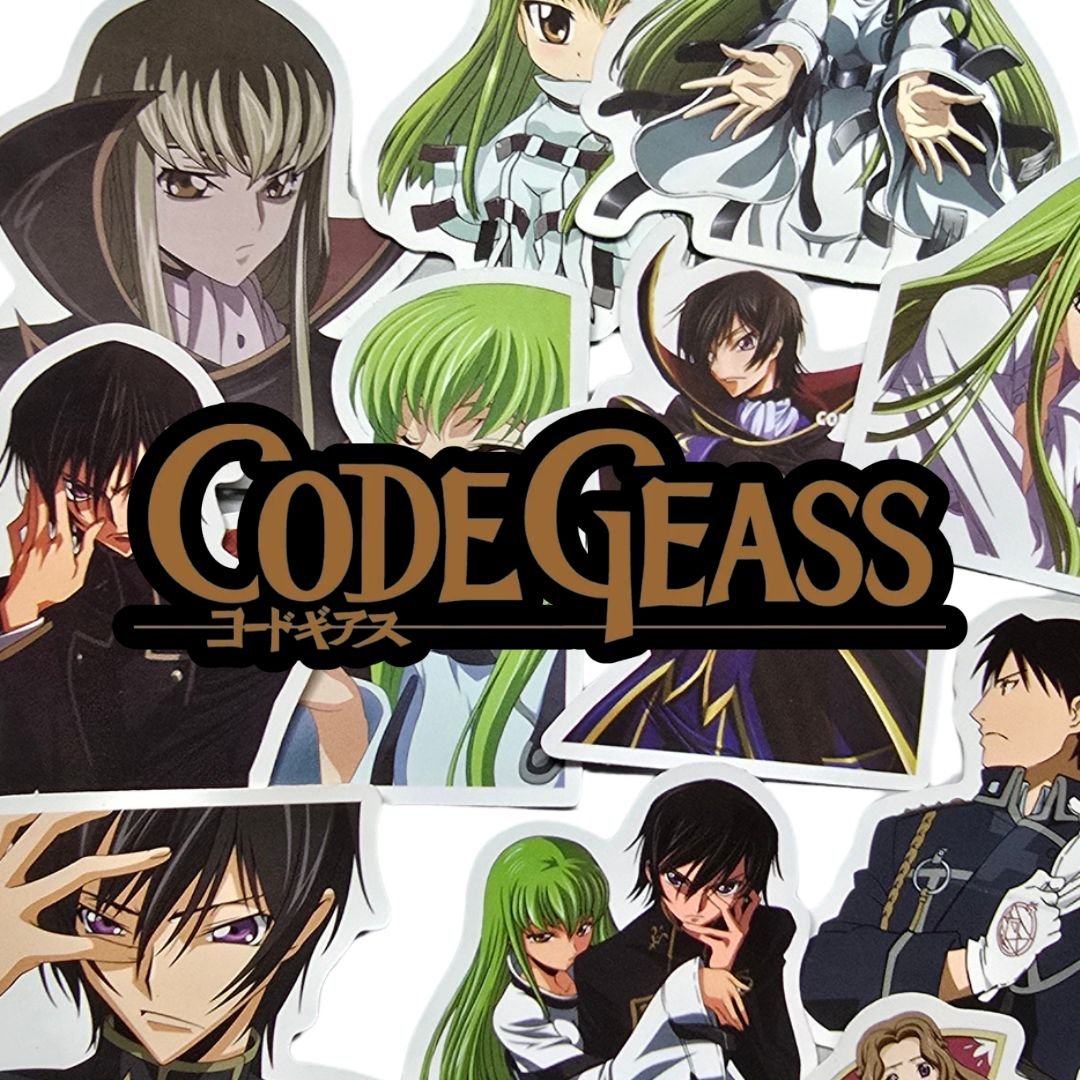 Stickers Code Geass en Vinil | Resistentes al Agua