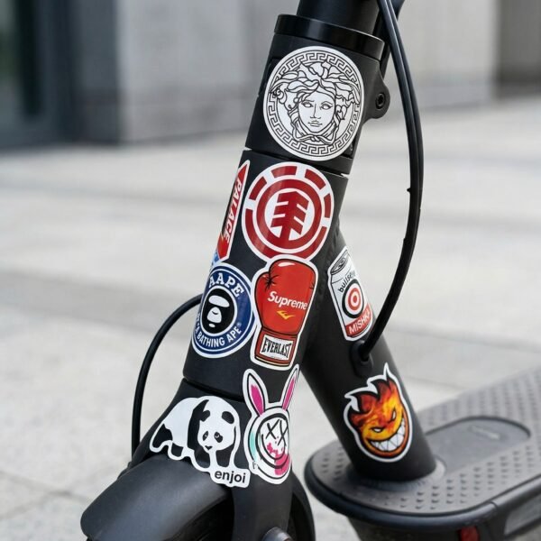 2 Pack de Stickers de Vinil: Logos / Marcas