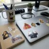 2 Pack de Stickers de Vinil: Memes